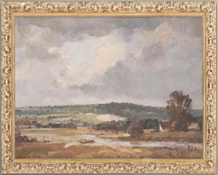 Marcus Ford (1914-1989) - Signed Oil, Landscape with Approaching Storm