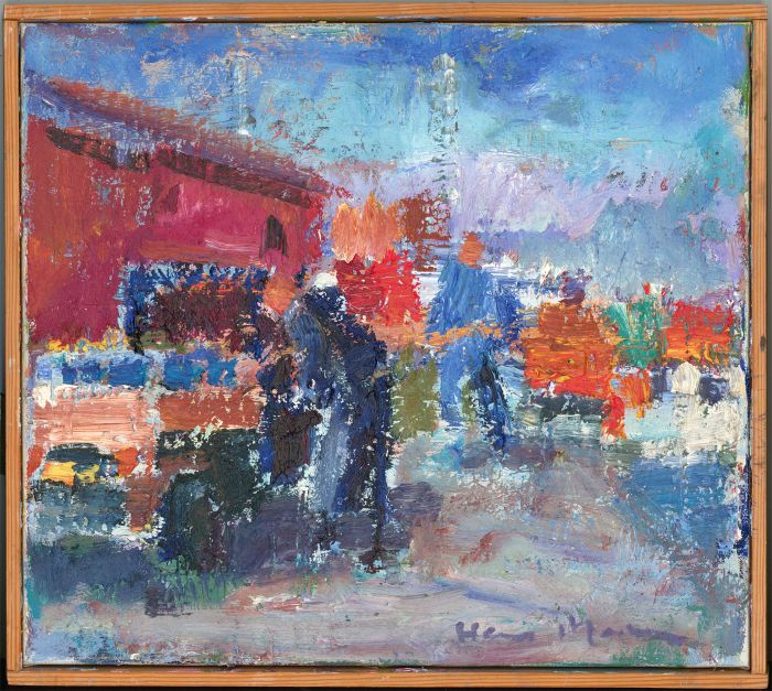 20th Century Oil - Modernist Painting