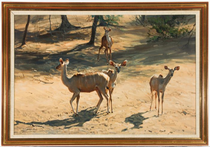 Dino Paravano (b.1935) - Signed and Framed 1987 Oil, Kudos In Shade