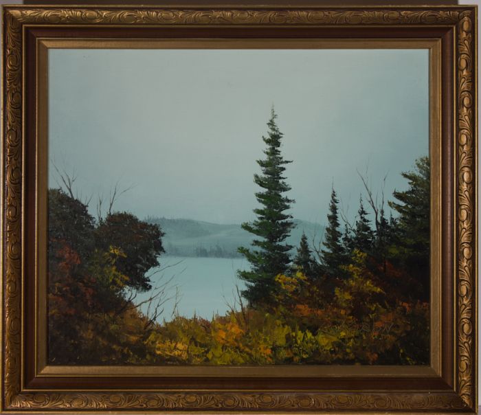 Richard Karon (1928-1987) - 20th Century Oil, Secluded Autumn