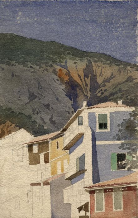 Claude Spero - Unfinished Late 19th Century Watercolour and Pencil