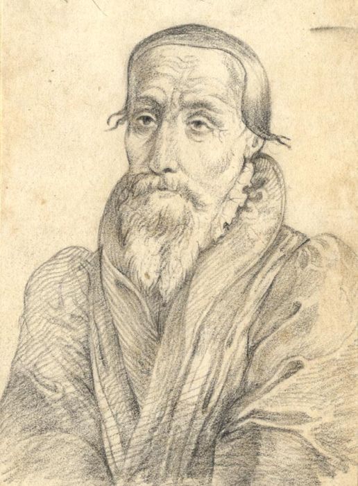19th Century Graphite Drawing - Set of 12 Historical Figures
