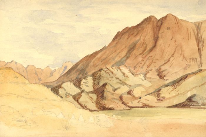 I Burn Blyth - 1857 Watercolour, Mount Horeb