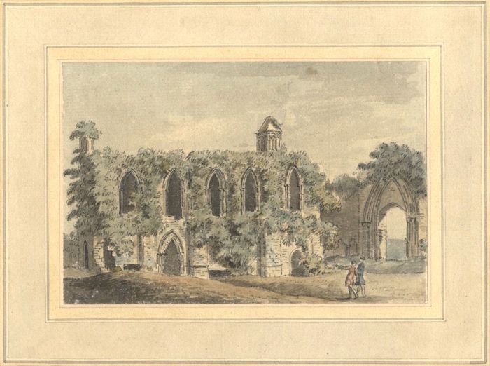 Samuel Hieronymus Grimm - Superb 18th Century Watercolour, Chapel of St Joseph