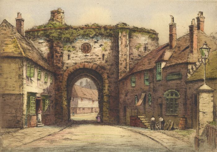 Robert Herdman-Smith FSA ARWA (1879-1945) - Early 20th Century Watercolour, Rye