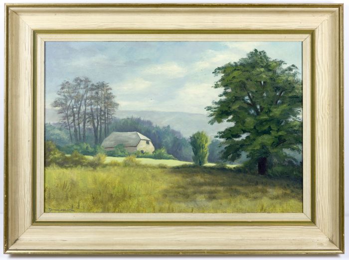 Norman Hailstone - Mid 20th Century Oil, Rackham Mill, West Sussex