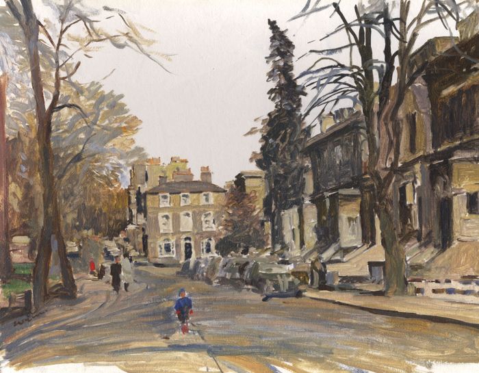 Contemporary Oil - Well Walk, Hampstead, London