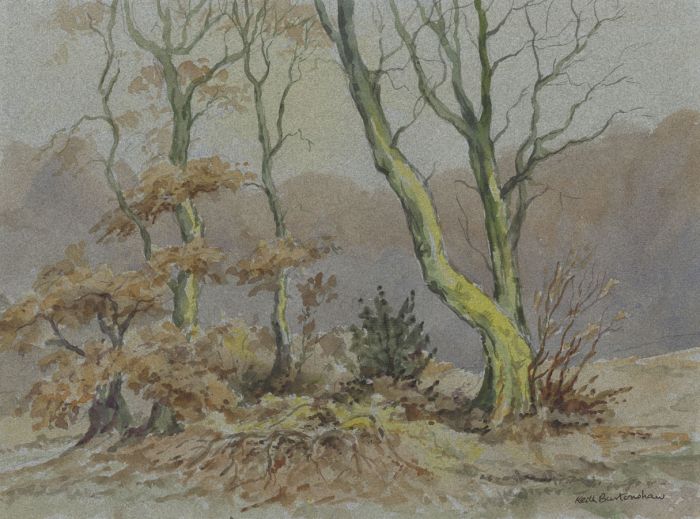 Keith Burtonshaw - 1967 Watercolour, Chislehurst Common