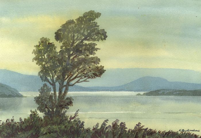 Keith Burtonshaw - Contemporary Watercolour, Derwent Water
