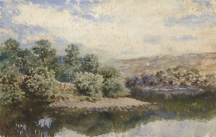 John Blake McDonald RSA - 19th Century Watercolour, Near Peebles