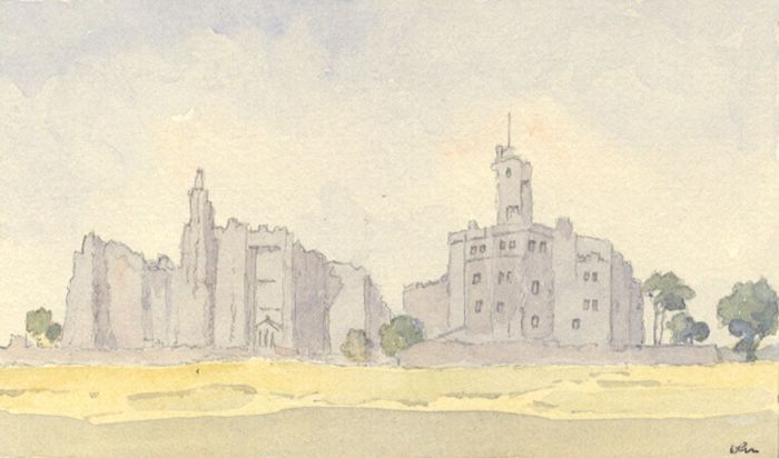 W.G. Lewis - Mid 20th Century Watercolour, Warkworth