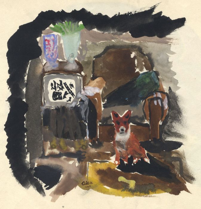 Alex Smith - Three Mid 20th Century Gouaches