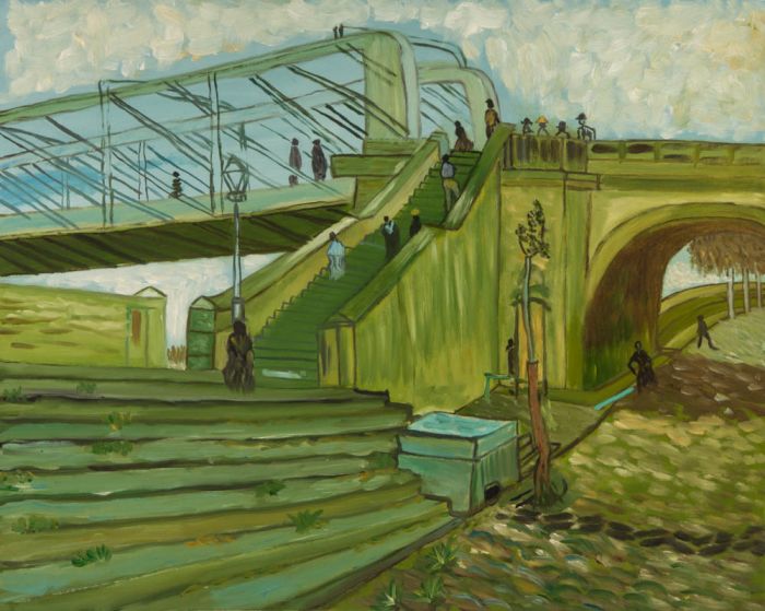 Mid 20th Century Oil - The Trinquetaille Bridge