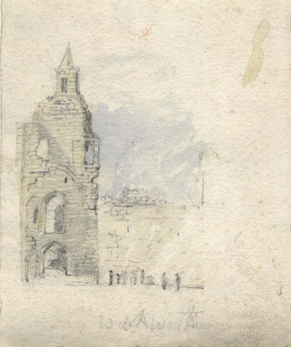 19th Century Watercolour - Warkworth
