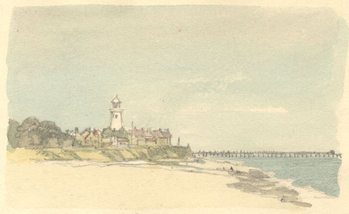 W.G. Lewis - Mid 20th Century Watercolour, Southwold Lighthouse