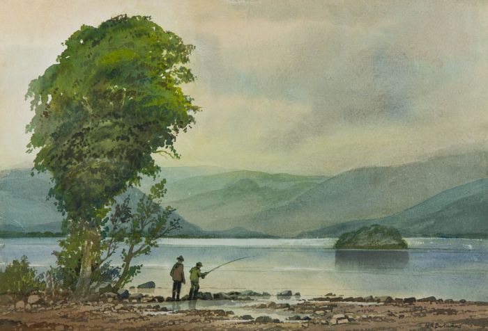Keith Burtonshaw - Contemporary Watercolour, Derwent Water