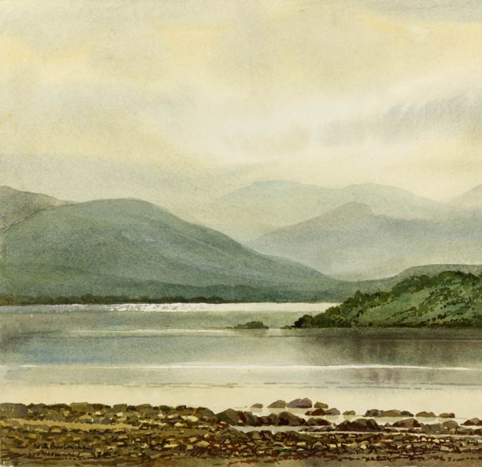 Keith Burtonshaw - Contemporary Watercolour, Derwent Water