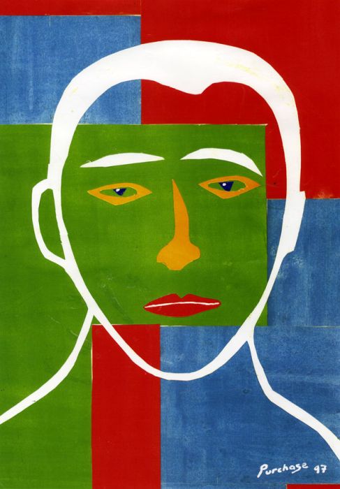 Bruce Purchase - Contemporary Digital Print, Portrait