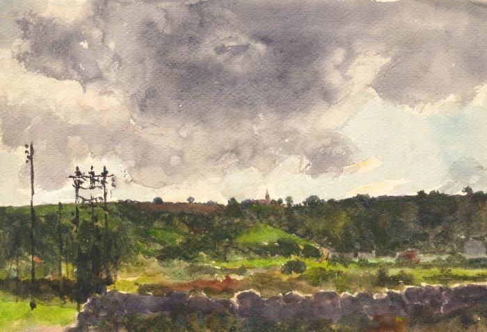 Alexander Brantingham Simpson RI - 1939 Watercolour, Landscape