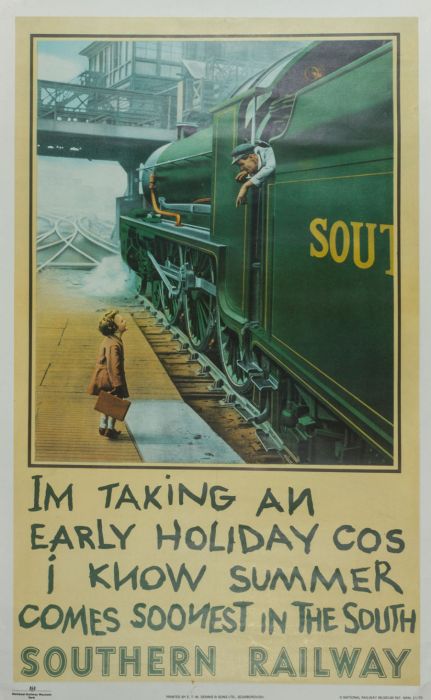 Contemporary Digital Print - Southern Railway