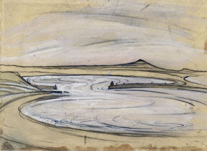 Marcus Adams - Mid 20th Century Pastel, Cove