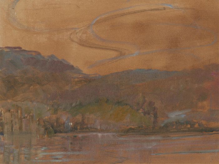 Follower of Arthur Spooner (1873-1962) - 20th Century Oil, Impressionist Lake
