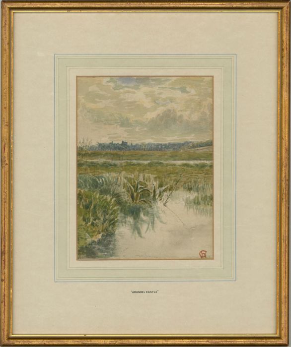 Harry Goodwin (c.1840-1925) - Early 20th Century Watercolour, Arundel Castle