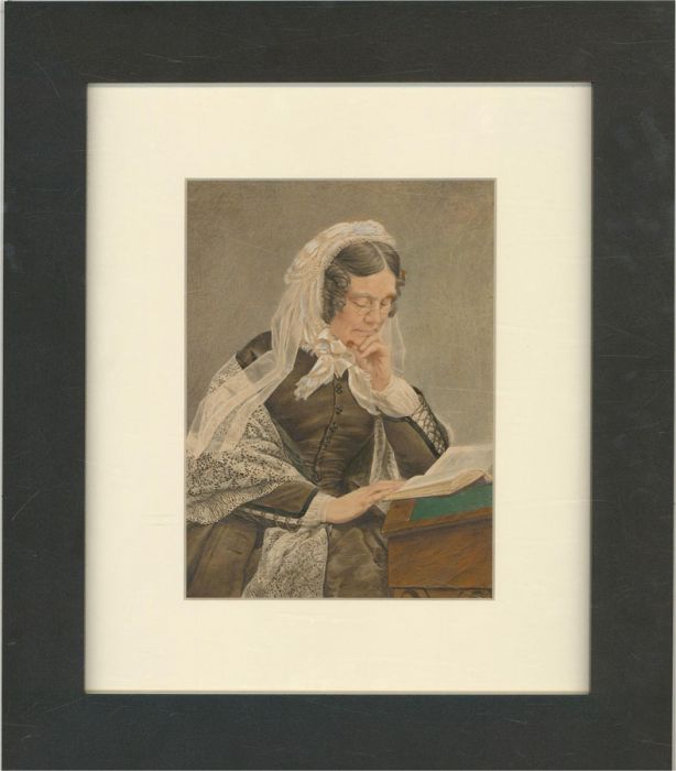 Late 19th Century Watercolour - A Quiet Moment