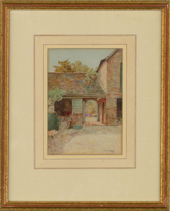 Thomas Nicholson Tyndale (1860-1930) - 20th Century Watercolour, Cottage Farm