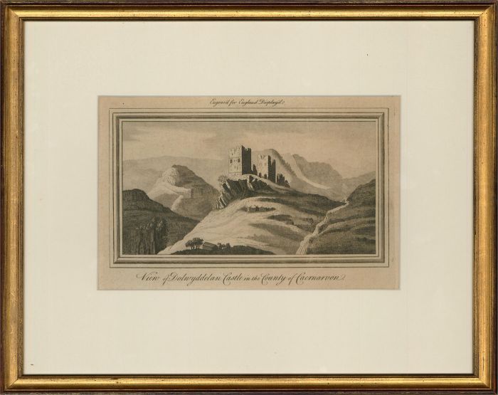 1790 Engraving - Dolwyddelan Castle