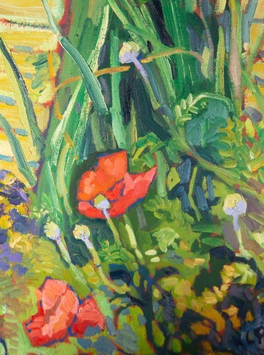 Fine Contemporary Oil - Wild Flowers