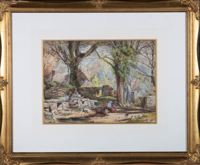 20th Century Watercolour - Rural Idyll