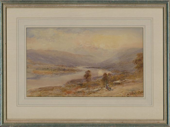 Arthur Tucker RBA (1864-1929) - Early 20th Century Watercolour, Traveller's Rest
