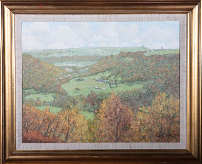 Radcliffe - 1992 Oil, Hebden Dale