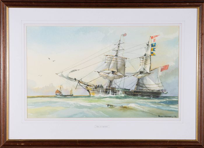 Peter Whittock - 1993 Watercolour, Earl of Carlisle