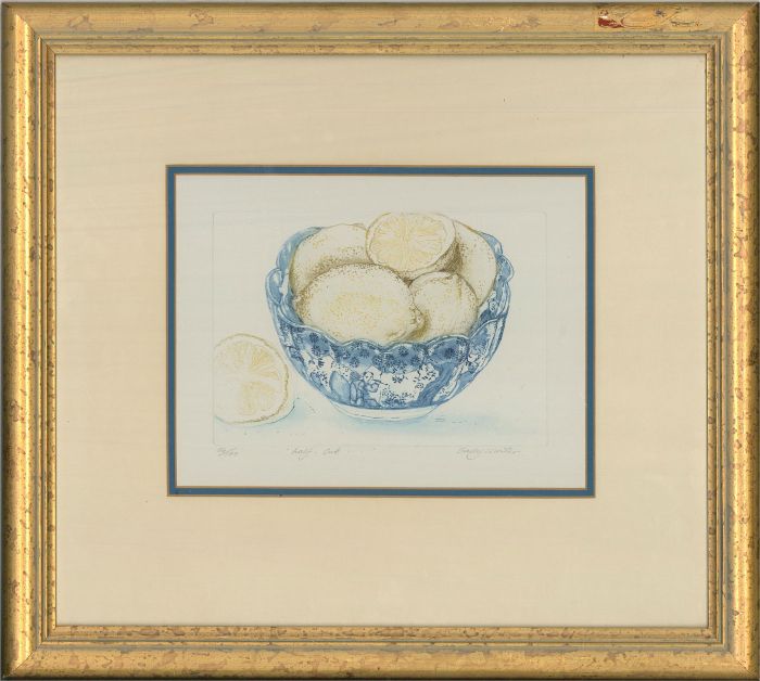 Sally Winter  - 20th Century Etching, Half-Cut