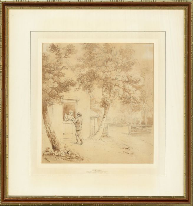 J. Gunson - Early 19th Century Watercolour, Country Scene