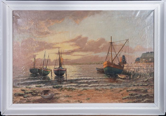 Clifford Frost - 20th Century Oil, Low Tide
