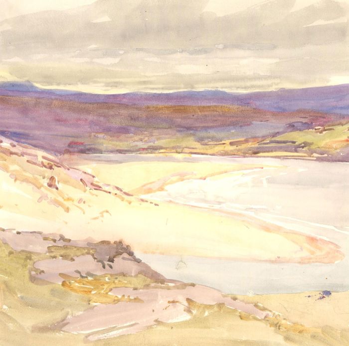 H.A. Macfarlane - Early 20th Century Watercolour, The Coast