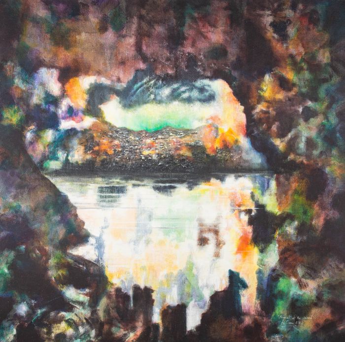 Al Cazu - 2007 Acrylic, Secret Of The Island