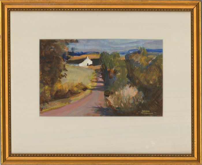 George McMillan - Scottish Contemporary Acrylic, The Case of Stirling