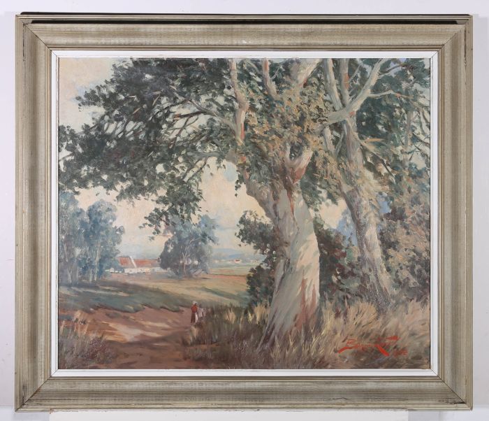 Blenner Lossett - 1952 Oil, Summer Days