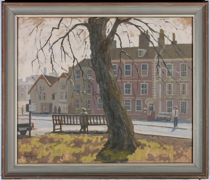 Ian Cryer (b.1959) - 1987 Oil, Winter's Morning