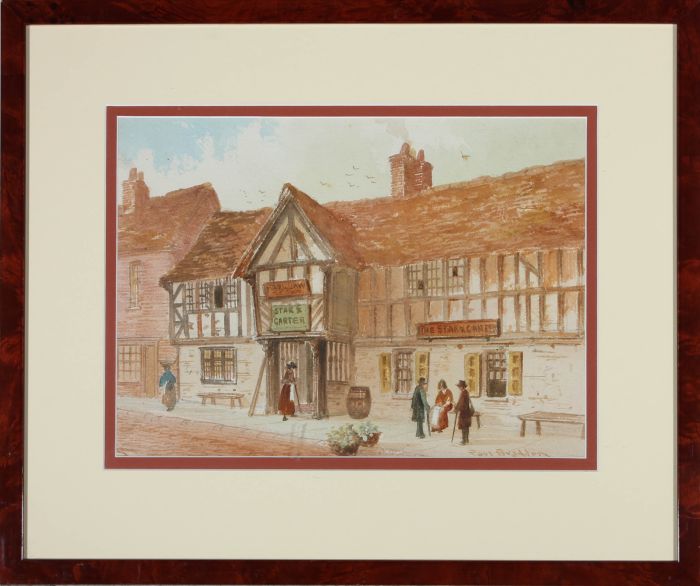 Paul Bradden (1864-1938) - Early 20th Century Watercolour, The Star and Garter
