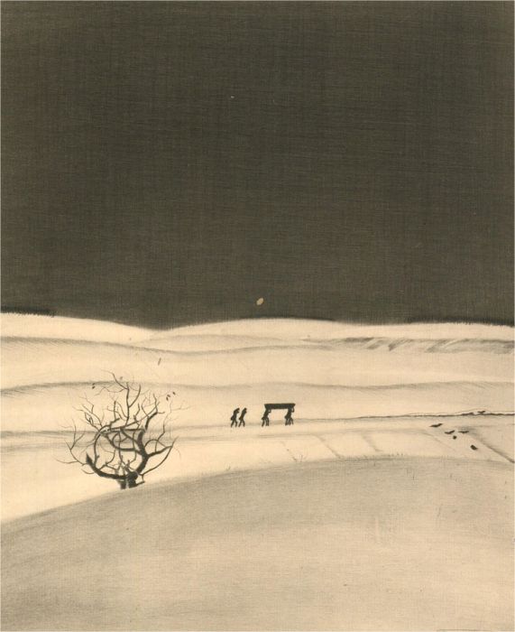 Arthur Paunzen (1890-1940) - 1918 Etching, Eroica