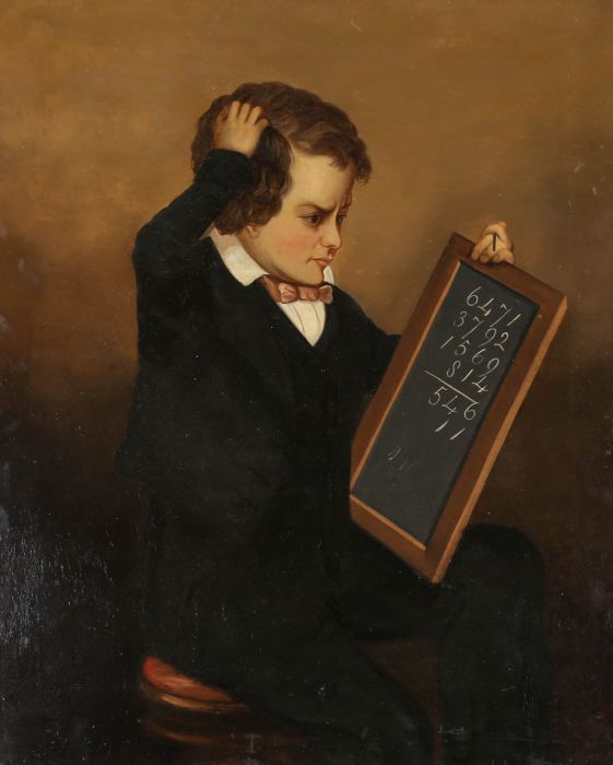 Mid 19th Century Oil - Maths is Hard