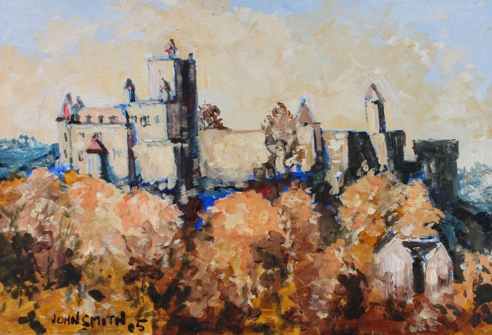 John Smith - 2005 Oil, Castle Above The Trees
