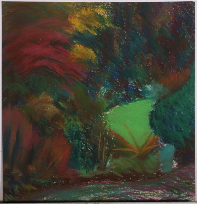Joyce Moore - 20th Century Pastel, The Vibrant Garden