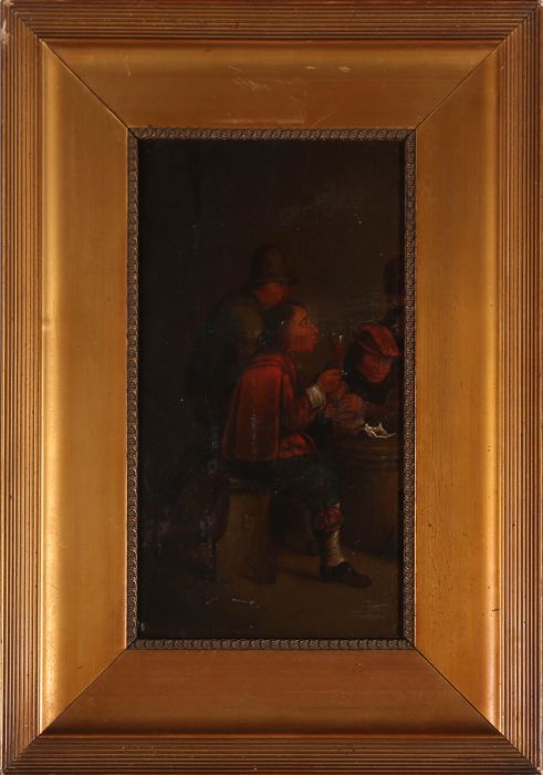 After David Teniers the Younger - 18th Century Oil, The Drinker