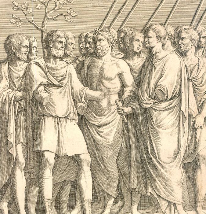 18th Century Etching - Various Figures